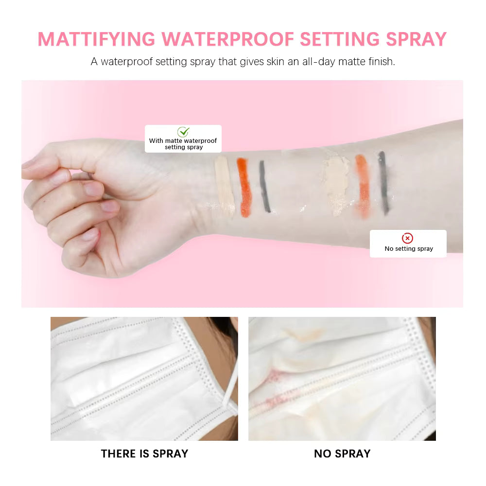 Mattifying Waterproof Setting Spray