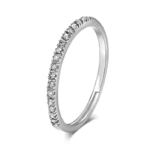 Adjustable Solitaire Ring for Women