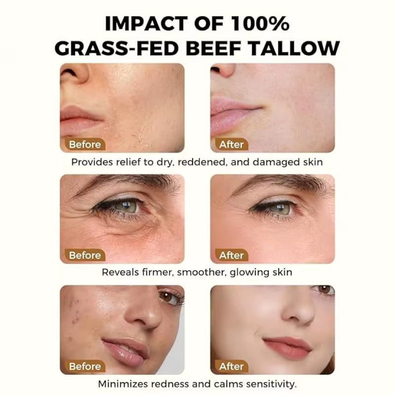 Beef Tallow Honey Moisturizer Cream