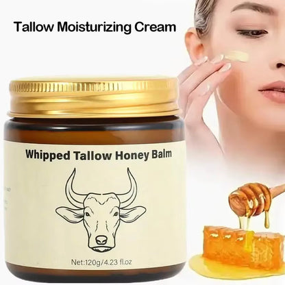 Beef Tallow Honey Moisturizer Cream