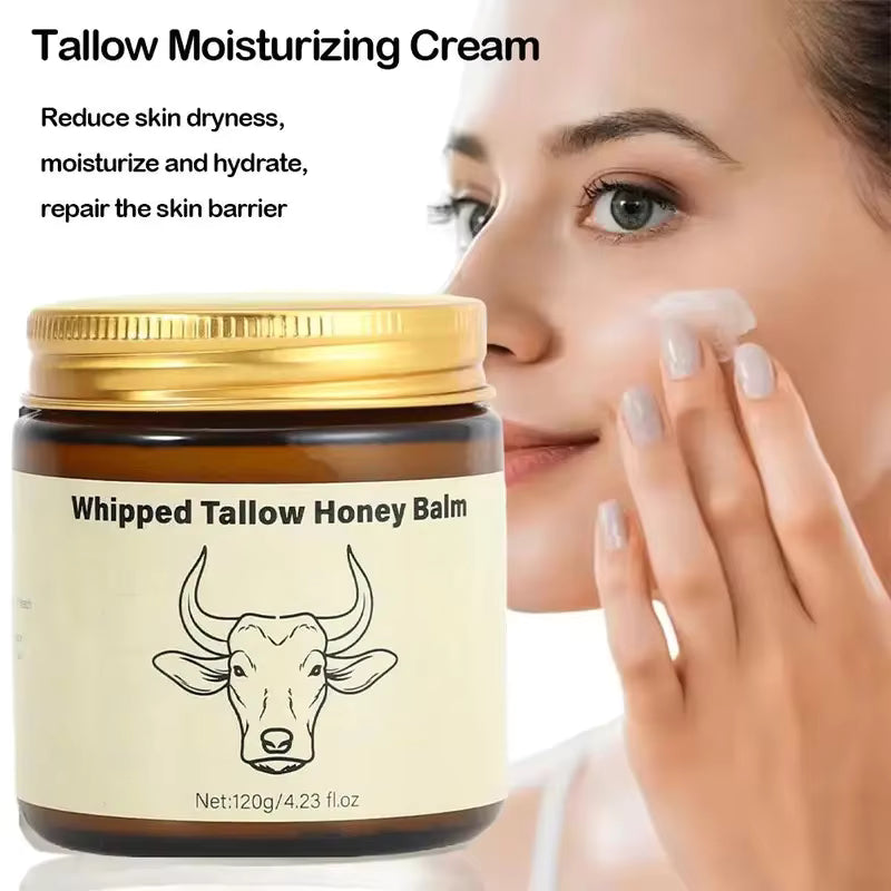 Beef Tallow Honey Moisturizer Cream